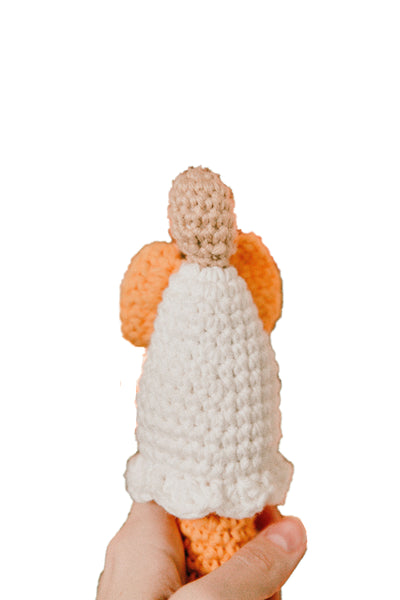 Angel Baby Rattle Crochet Kit