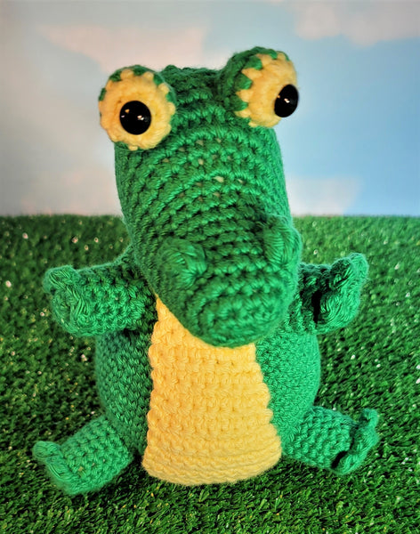 Baby Gator Amigurumi Crochet Pattern