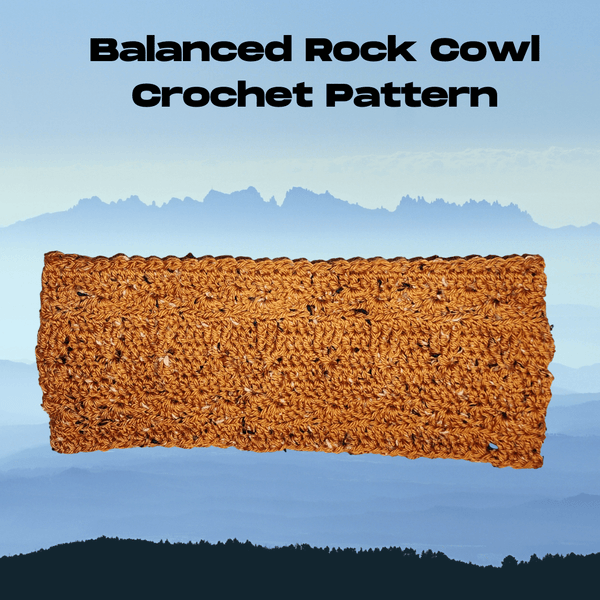 Balanced Rock Cowl Crochet Pattern - My Fingers Fly