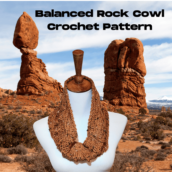 Balanced Rock Cowl Crochet Pattern - My Fingers Fly