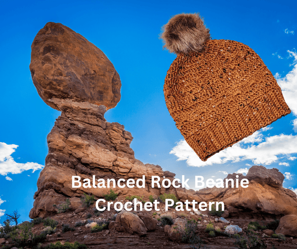 Balanced Rock Hat Crochet Pattern - My Fingers Fly