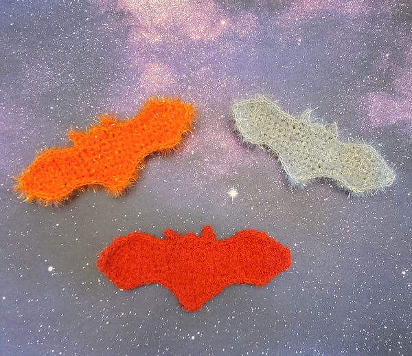 Bat Scrubby Crochet Pattern, Halloween Crochet Pattern