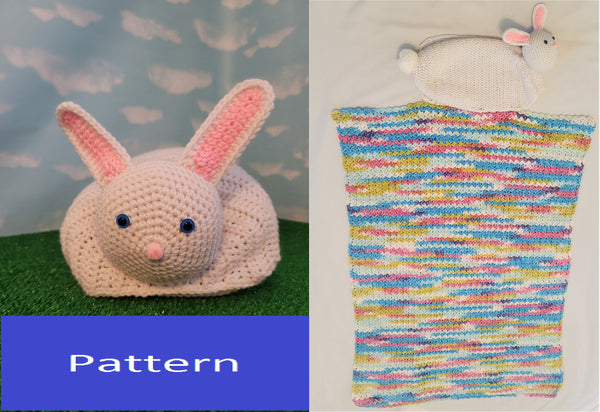 Rabbit Nap Buddy Crochet Pattern