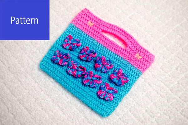 Butterfly Girls' Handbag Crochet Pattern