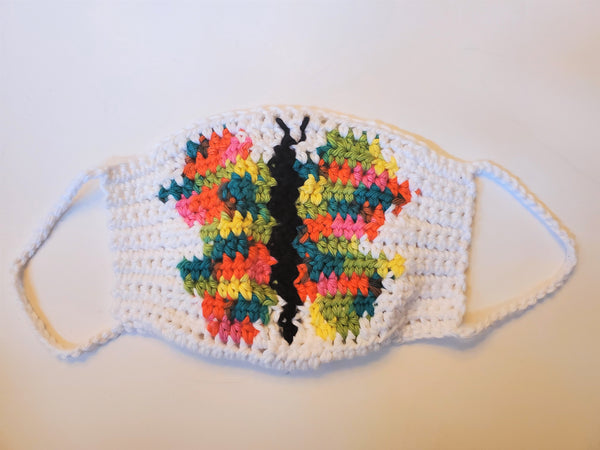 Butterfly Face Mask Crochet Pattern