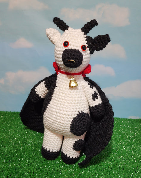 Cow'nt Dracula Amigurumi Crochet Pattern