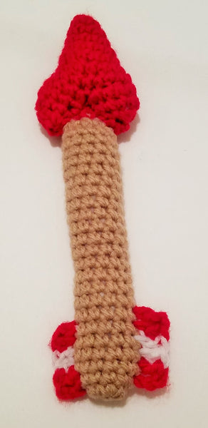 Cupid's Arrow Baby Rattle Crochet Pattern