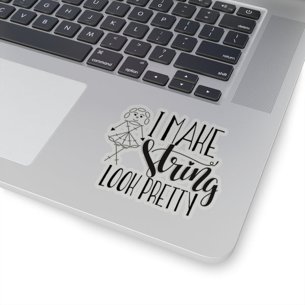 Kiss-Cut Stickers, I Make String Look Pretty