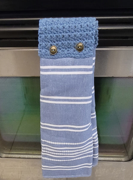 Denim Kitchen Boa Crochet Pattern - My Fingers Fly