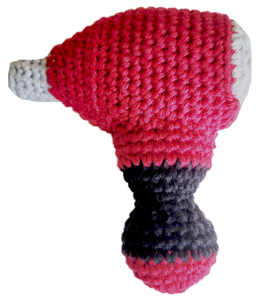 Impact Wrench Baby Rattle Crochet Pattern - Auto Mechanic Baby Rattle Crochet Pattern
