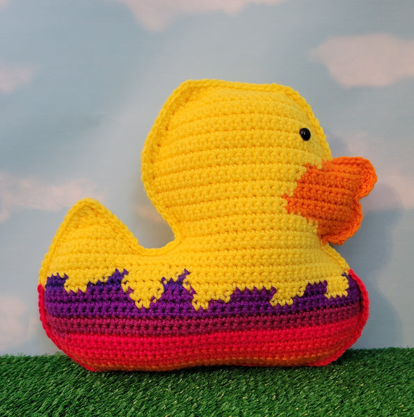 Duck in Easter Egg Cuddler Crochet Pattern