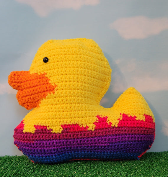 Duck in Easter Egg Cuddler Crochet Pattern