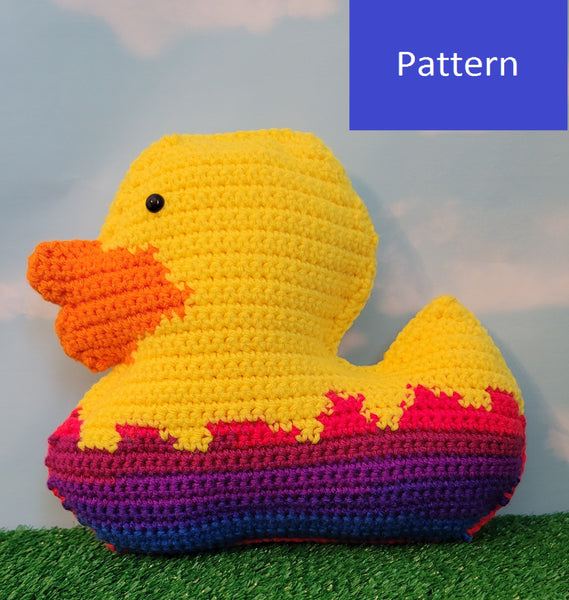 Duck in Easter Egg Cuddler Crochet Pattern