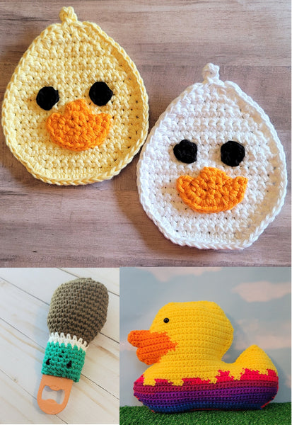 Crochet Pattern Book, Adorable Aquatic Animal Crochet Patterns