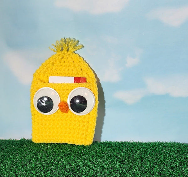 Easter Chick Gift Card Holder Crochet Pattern - My Fingers Fly