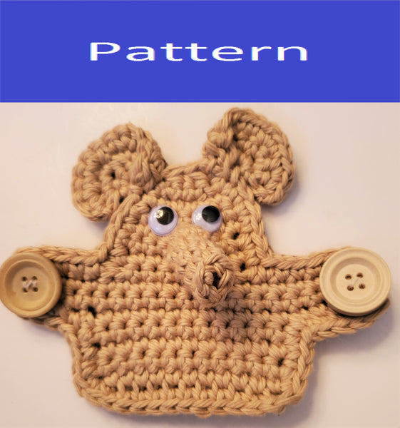 Elephant Mask Mate Crochet Pattern