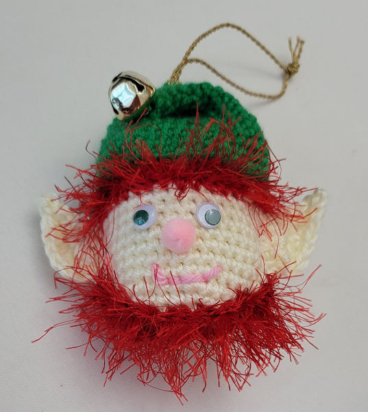 Bearded Elf Ornament Crochet Pattern