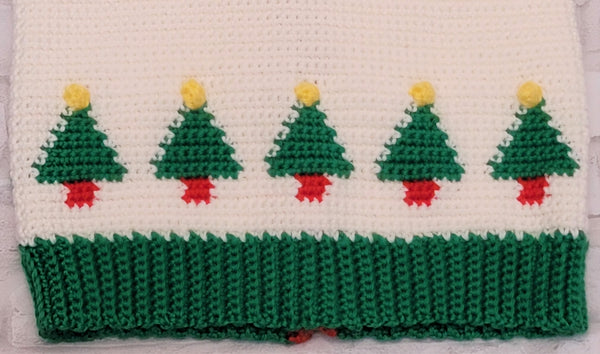 Christmas Crochet Pattern, Elf Christmas Sweater Crochet Pattern