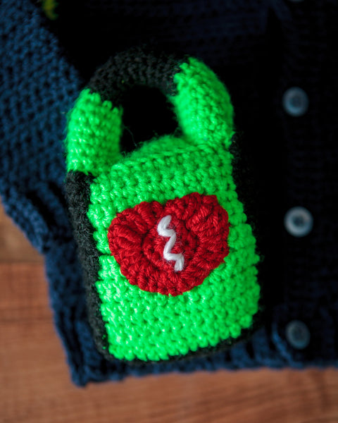 EMT/Paramedic Baby Sweater Crochet Pattern - Take Baby to Work Day Sweater Crochet Pattern
