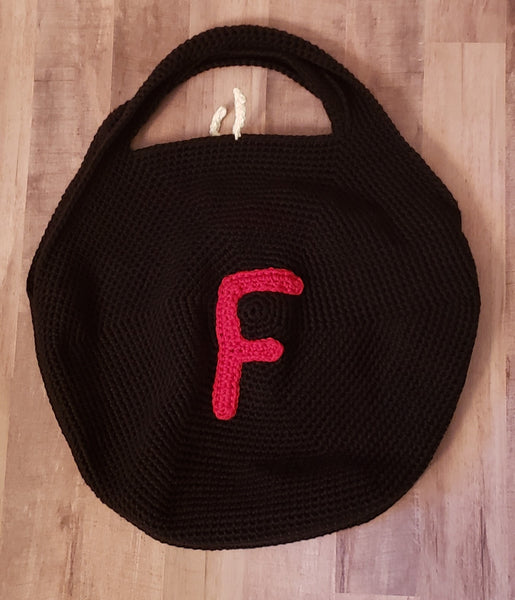 F-Bomb Bowling Ball Bag Crochet Pattern