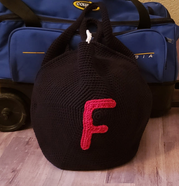 F-Bomb Bowling Ball Bag Crochet Pattern