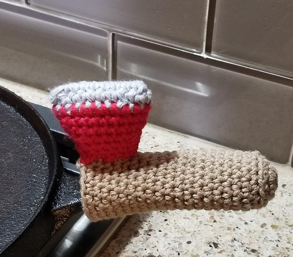 Firefighter Axe Panhandler Crochet Pattern