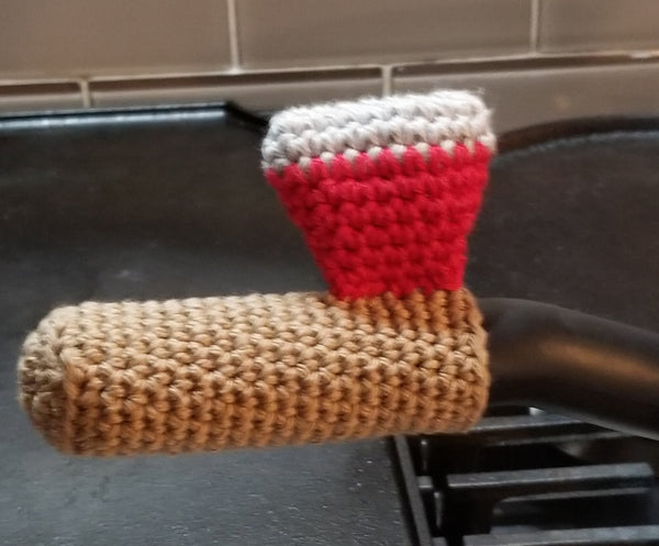 Firefighter Axe Panhandler Crochet Pattern