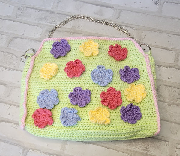 Floral Handbag Crochet Pattern