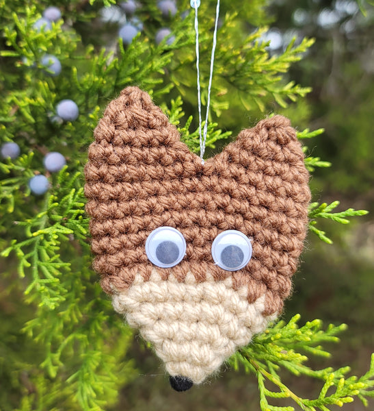 Fox Christmas Tree Ornament