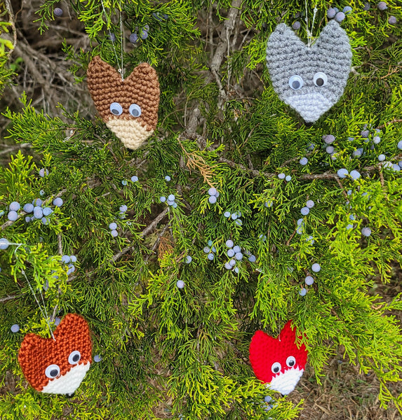 Fox Christmas Tree Ornament