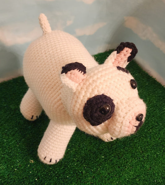 French Bulldog Amigurumi Crochet Pattern - My Fingers Fly