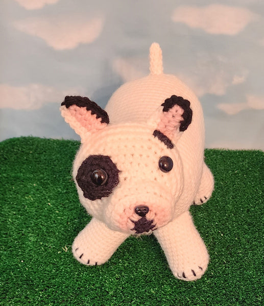 French Bulldog Amigurumi Crochet Pattern - My Fingers Fly
