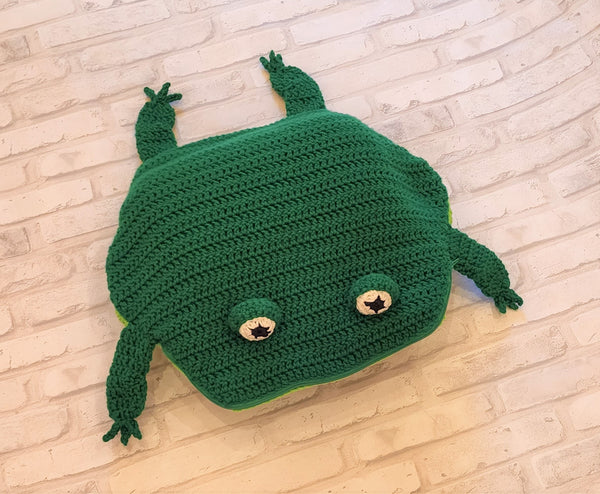 Frog Nap Buddy Crochet Pattern