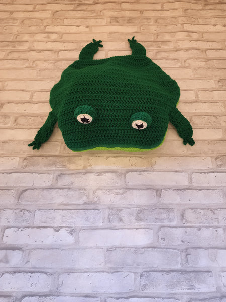 Frog Nap Buddy Crochet Pattern