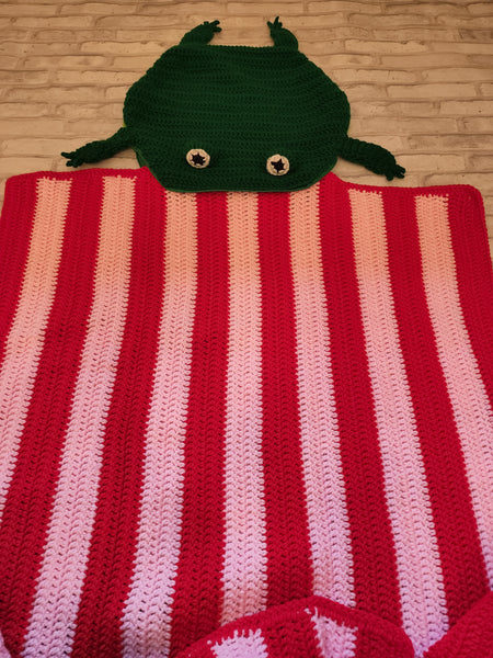 Frog Nap Buddy Crochet Pattern