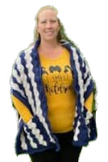 Full Moon Pocket Shawl Crochet Pattern