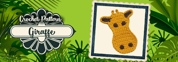 Jungle Potholder Crochet Patterns Ebook - Elephant Potholder, Elephant Panhandler, Zebra Potholder, Giraffe Potholder