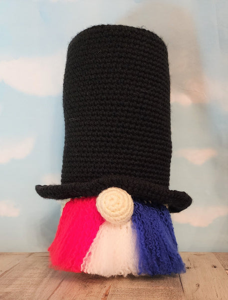 Gnome President Crochet Pattern - My Fingers Fly