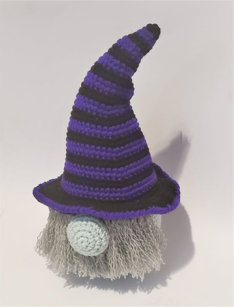 Witch Gnome, Handmade Crochet