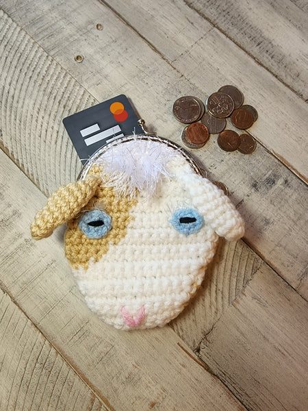 Baby Goat Coin Purse Crochet Pattern