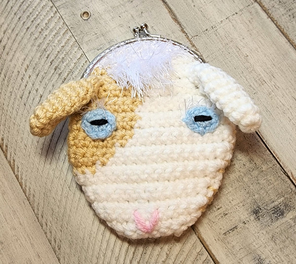 Baby Goat Coin Purse Crochet Pattern