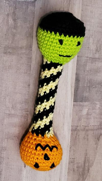 Halloween Baby Rattle Crochet Pattern