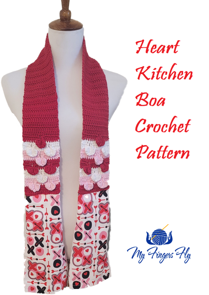 Heart Kitchen Boa Crochet Pattern