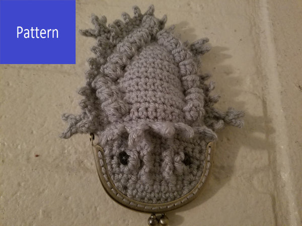 Horny Toad Coin Purse Crochet Pattern