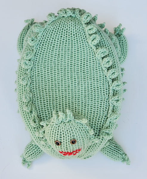 Horny Toad Plush Toy Pattern for Addi Knitting Machine