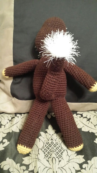 Bearded Monkey Crochet Pattern