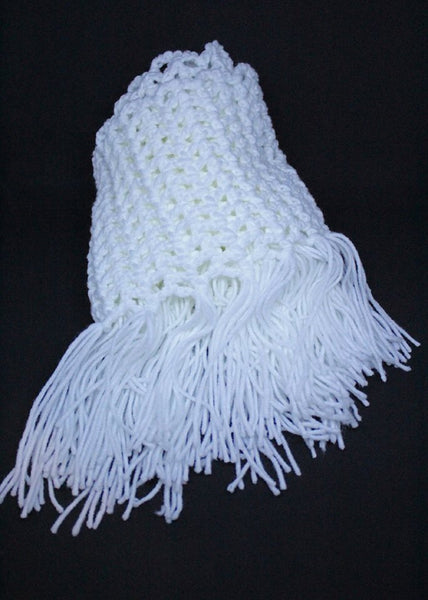 Lacy Infinity Scarf Crochet Pattern