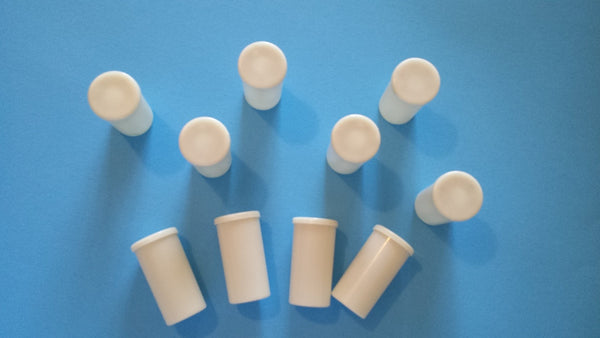 Jingle Column Rattle Inserts for Toy Making - ABS Plastic - 5 pieces - My Fingers Fly