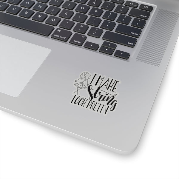 Kiss - Cut Stickers, I Make String Look Pretty - My Fingers Fly