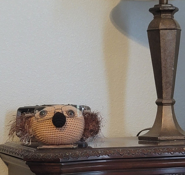 Eyeglass Holder Stand Koala Crochet Pattern, Koala Amigurumi Pattern